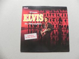 LP USA Rock `n`Roll Sänger Elvis Presley From in Memphis